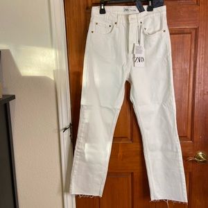 Zara white pants